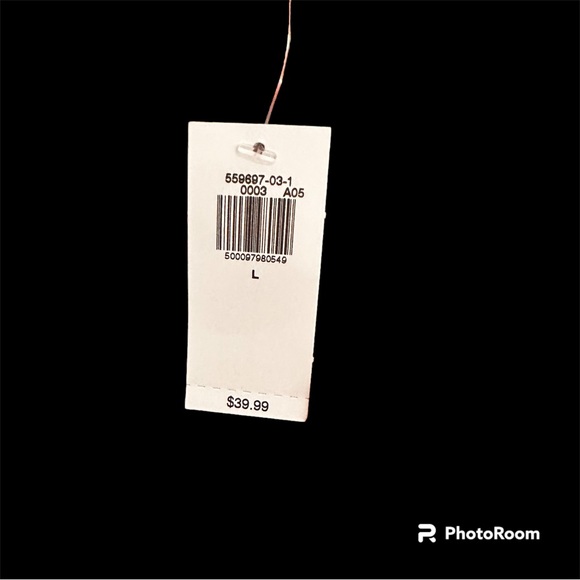 Coral Eyelet Top NWT - Picture 7 of 8